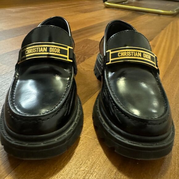Christian Dior Code Loafers - Picture 1 of 4
